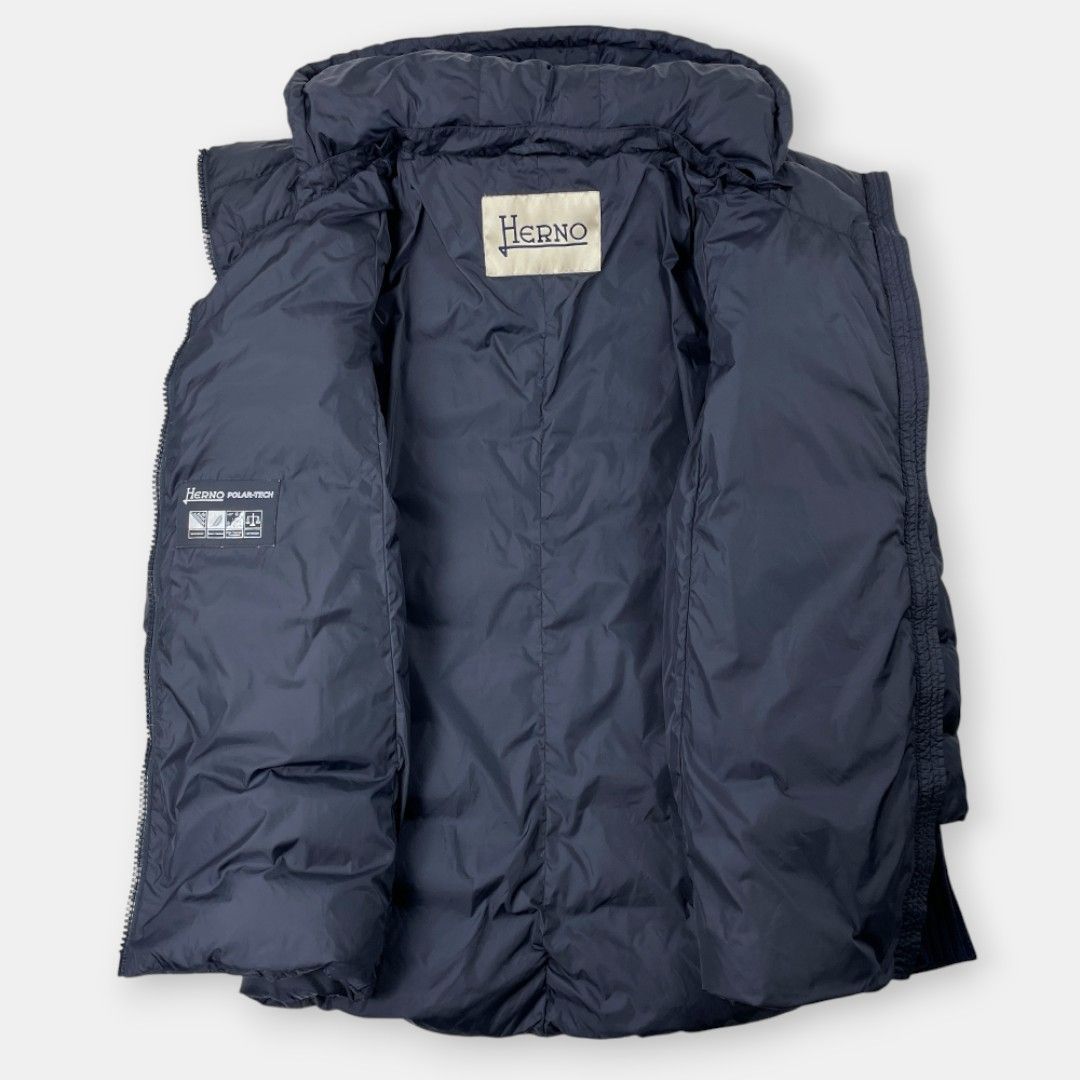 HERNO ヘルノ ナイロン ダウンコート ダウンジャケット A SHAPE NYLON