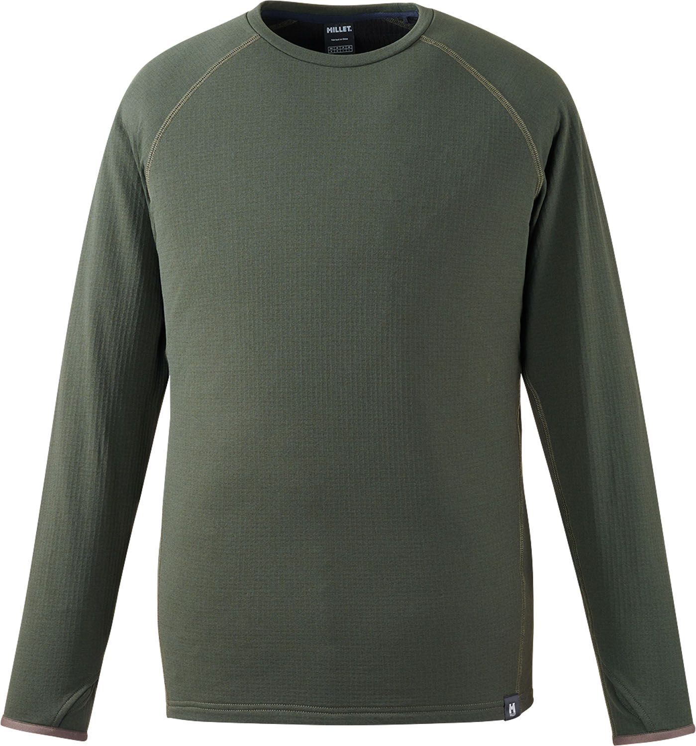 ミレー MILLET アウトドア DRY GRID CREW M N 8637 DEEPJUNGLE