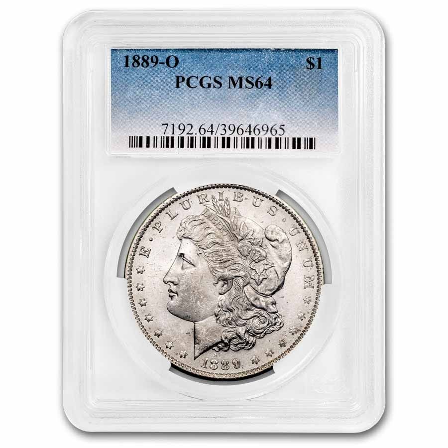 モルガンダラー　2枚 1889-O モルガン・ダラー MS-64 PCGS - メルカリ