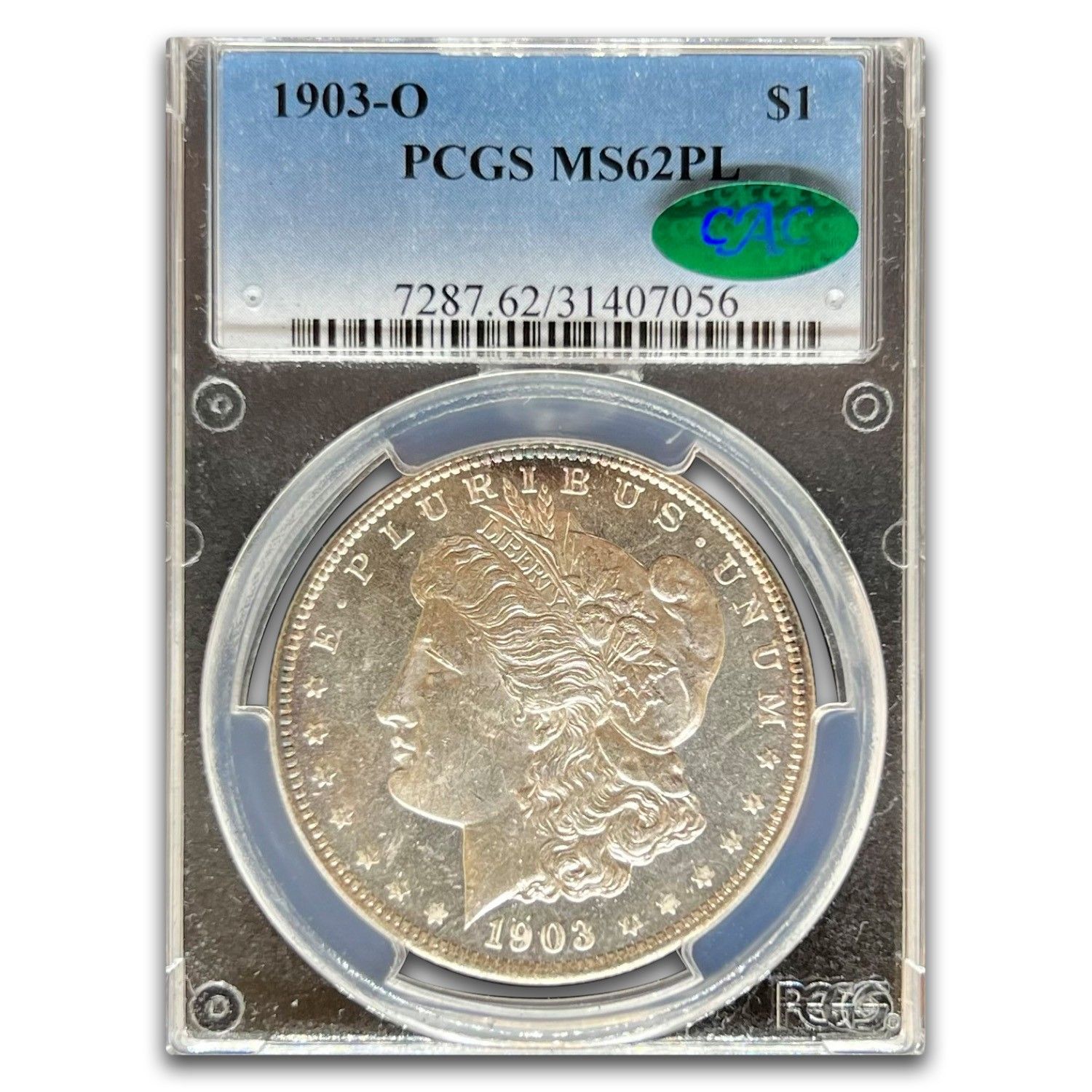 1903-O モルガン・ダラー MS-62 PCGS CAC (PL) - メルカリ