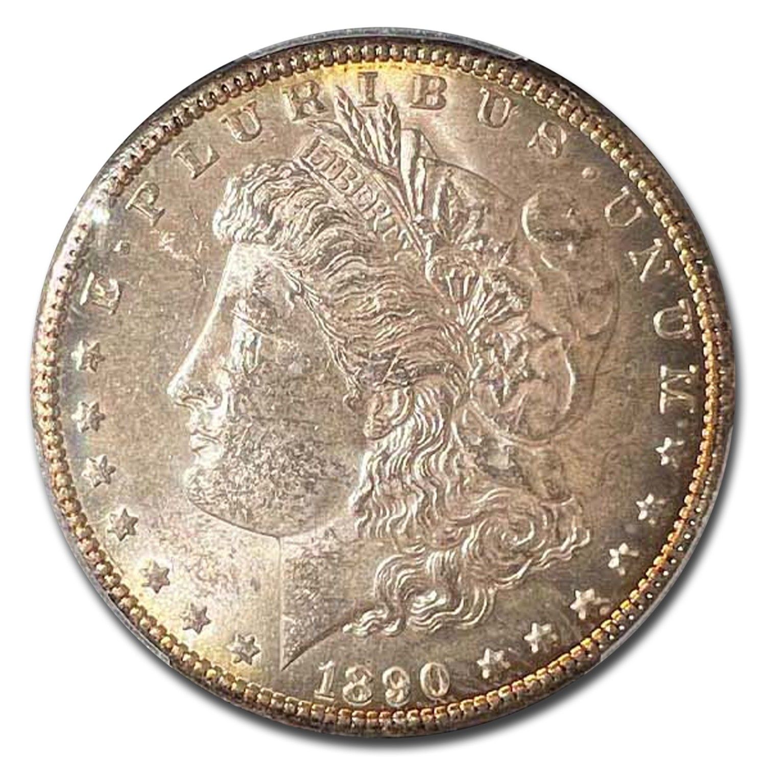 1890-CC モルガン・ダラー MS-62 PCGS CAC - メルカリ