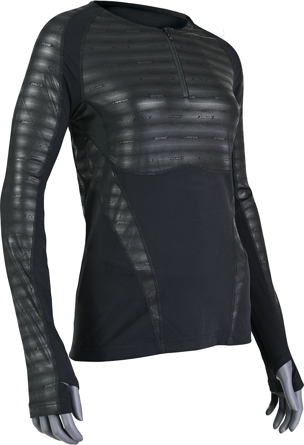  セイラス Seirus アウトドア ヒートウェーブ ベースレイヤー トップ レディース S カーボン 17133 トップス アンダーウェア