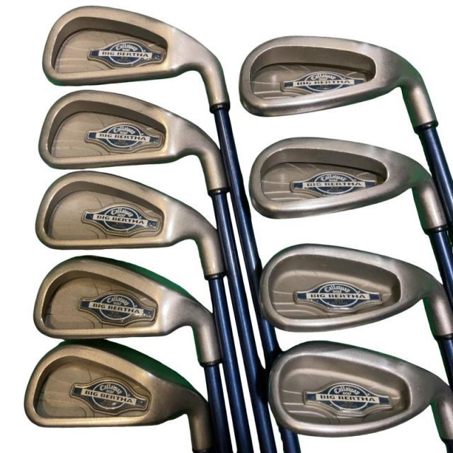 中古】 キャロウェイ BIG BERTHA X-12 10S アイアンセット IR SUPER JV