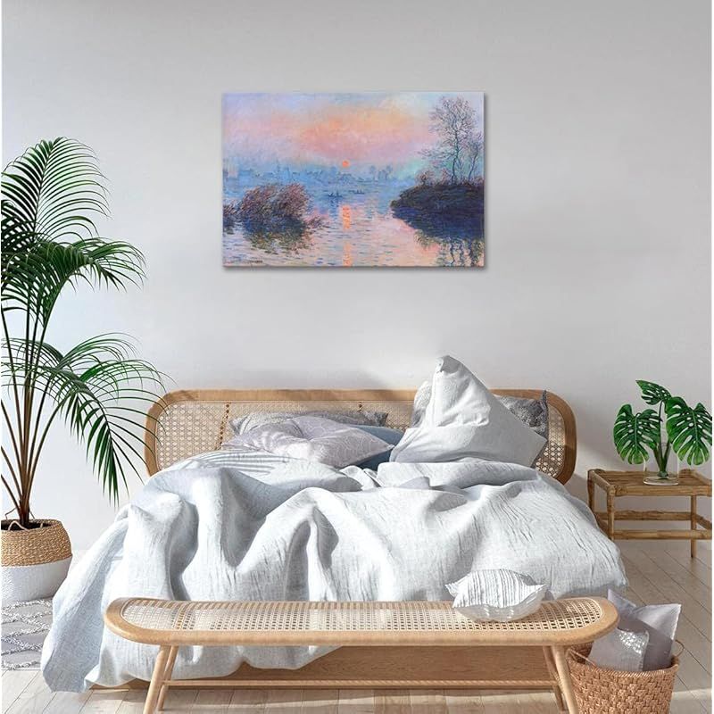 新品】 モネ 絵画 アートパネル クロード モネ 日の出 油絵 ポスター