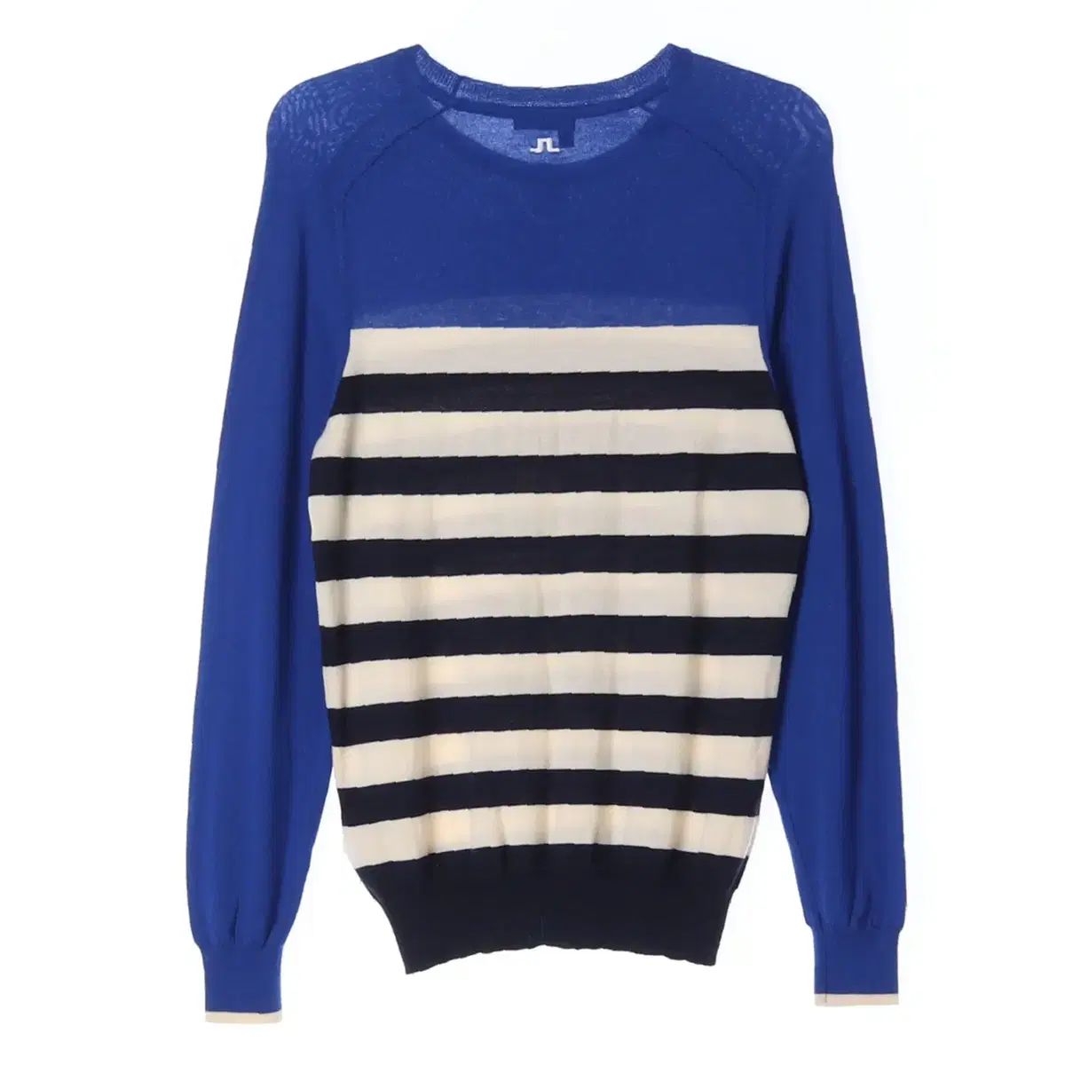 J.LINDEBERG(J.リンドバーグ) ストライプ メリノ ウール ゴルフ ニット