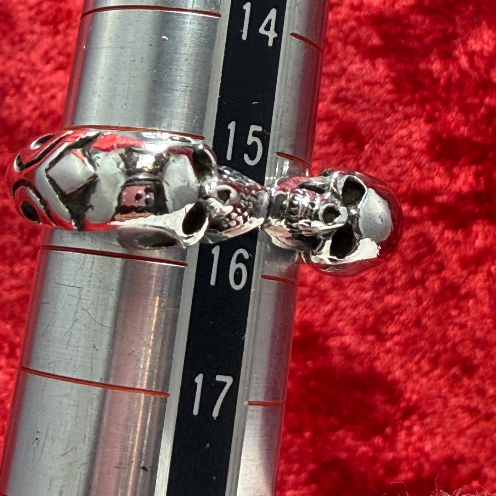 美品 TWO SKULLSリング サイズ15号 クレイジーピッグ/CRAZY PIG - メルカリ