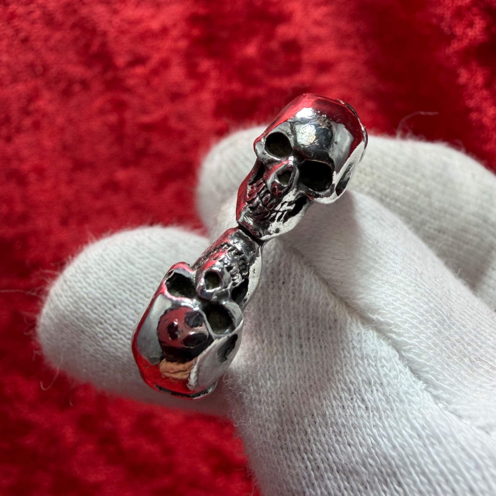 美品 TWO SKULLSリング サイズ15号 クレイジーピッグ/CRAZY PIG - メルカリ