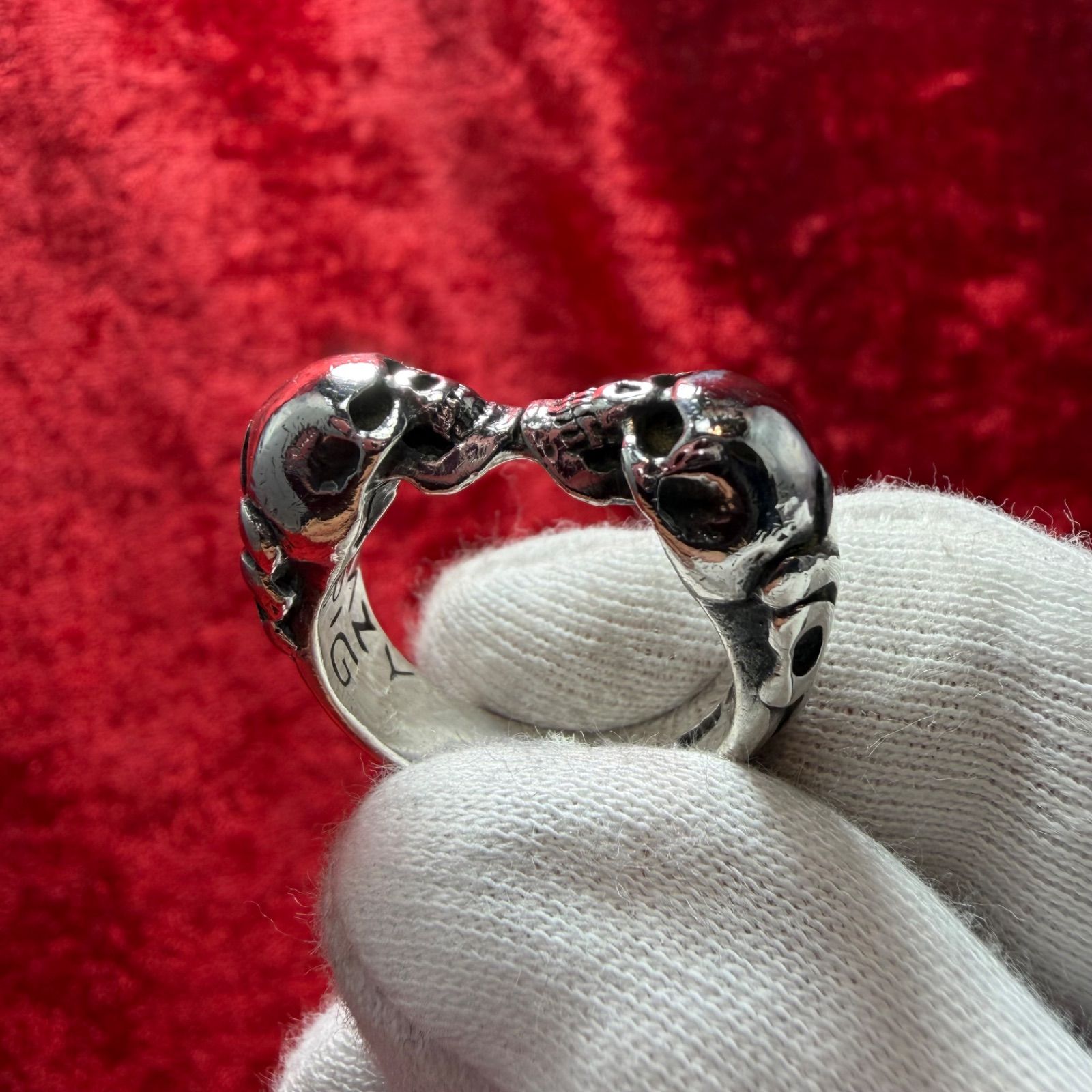 美品 TWO SKULLSリング サイズ15号 クレイジーピッグ/CRAZY PIG - メルカリ