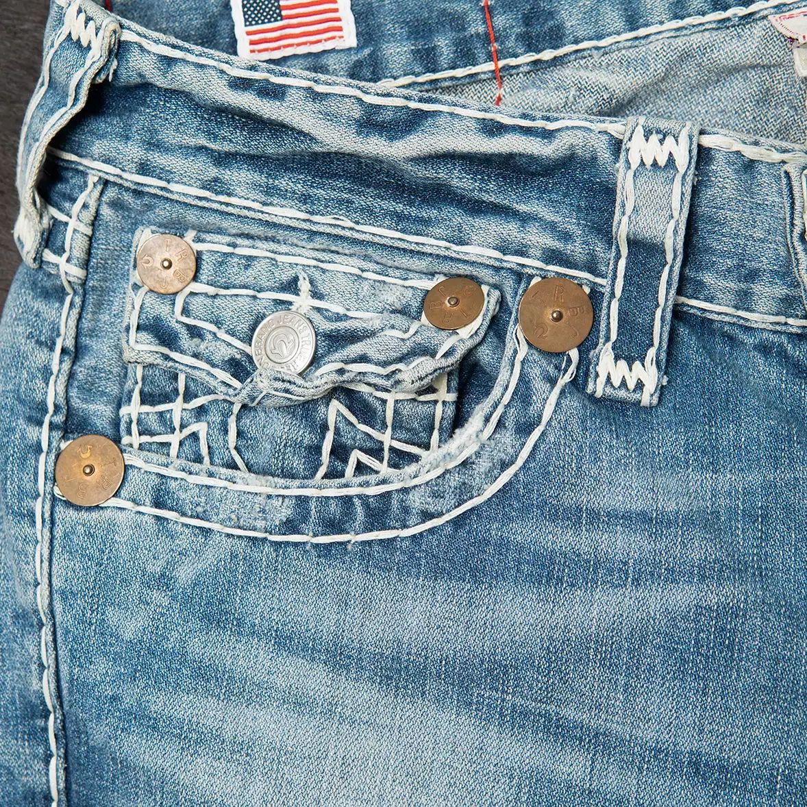 00s トゥルーレリジョン USA メイド フレア フィット デニム パンツ