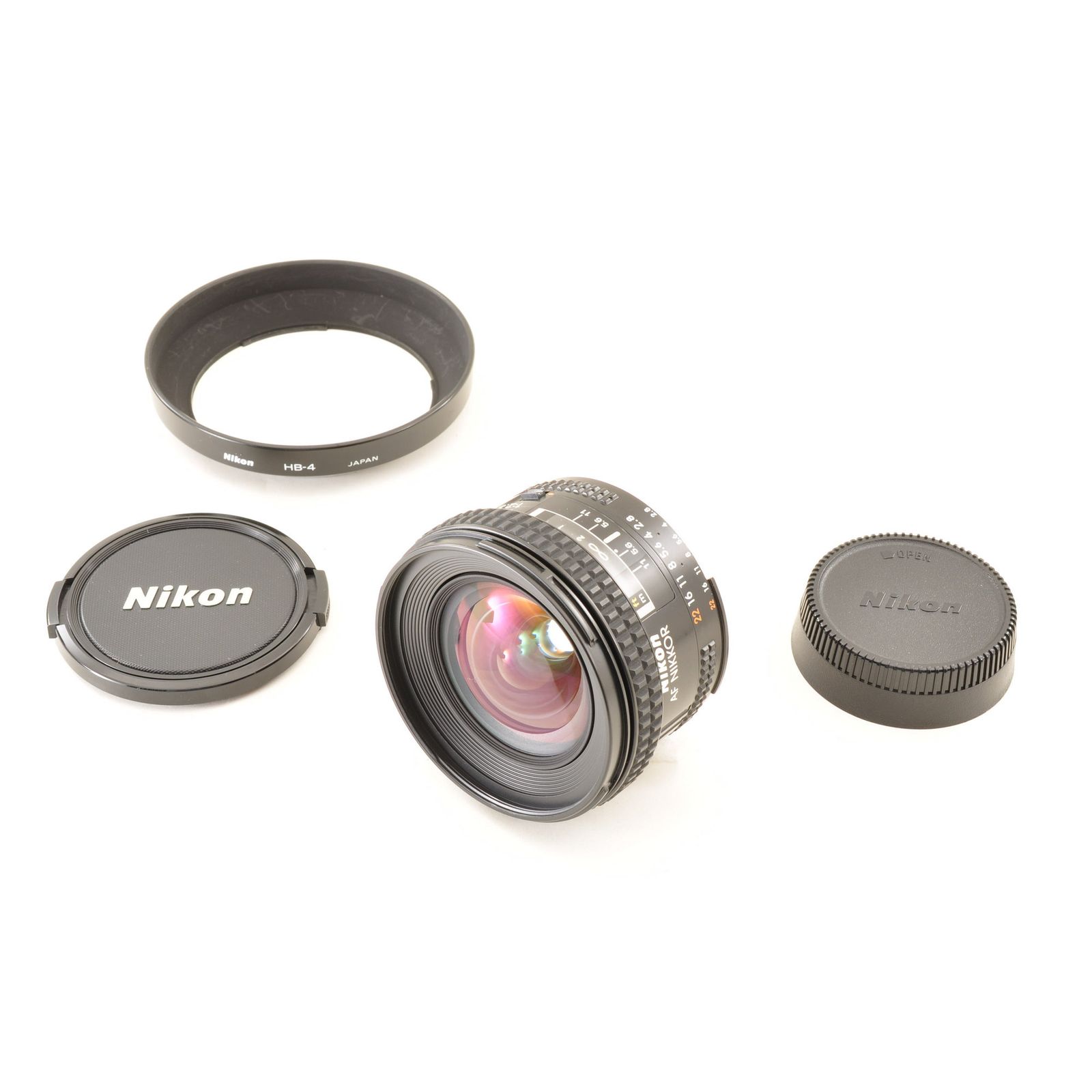 Nikon AF NIKKOR 20mm F2.8 広角単焦点レンズ フード - メルカリ