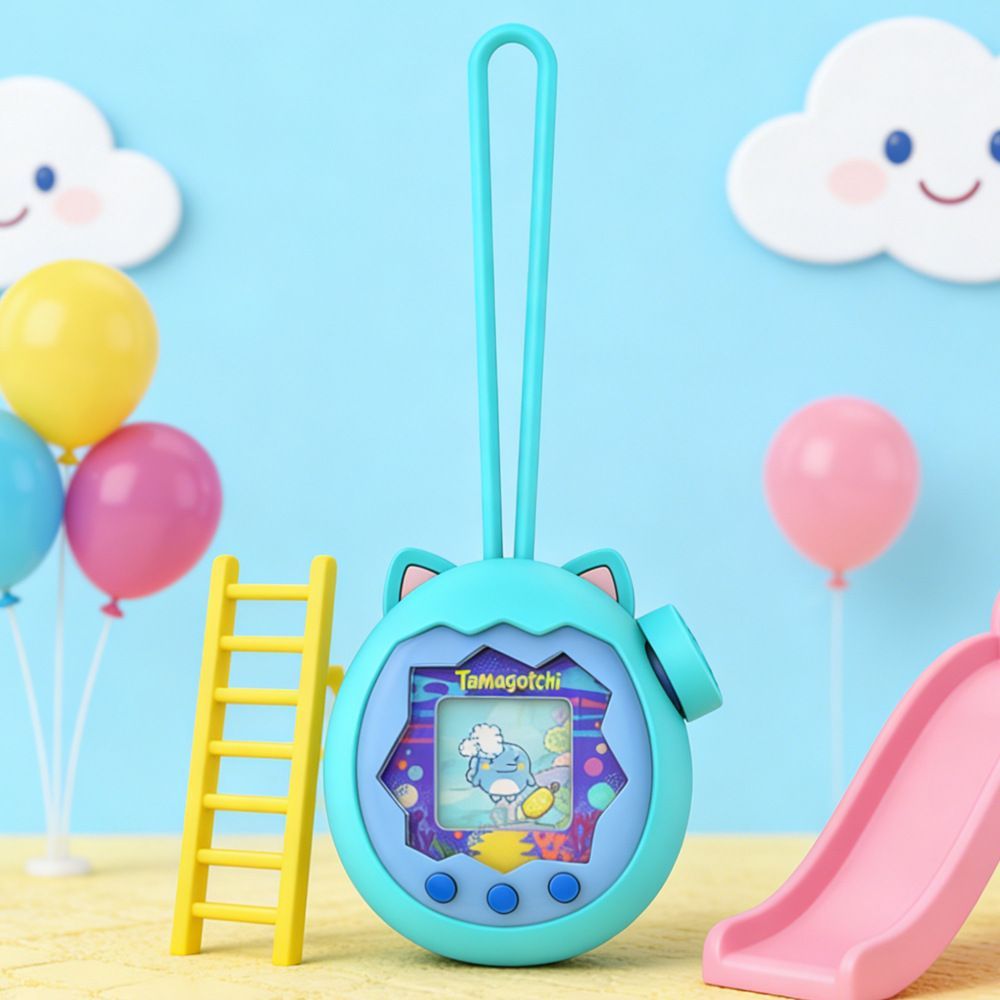 ☆ たまごっちパラダイス ケース シリコンカバー かわいい 猫 ネコ型