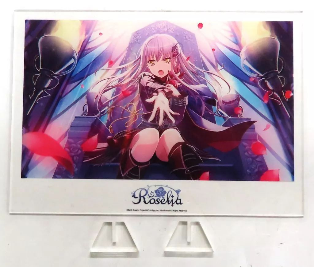 中古】雑貨 湊友希那 A4アクリルビジュアルボード(2018) 「BanG Dream