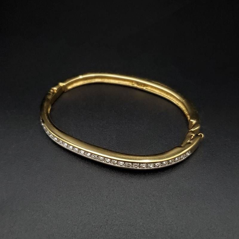 SWAROVSKI スワロフスキー バングル ブレスレット クリスタル ライン