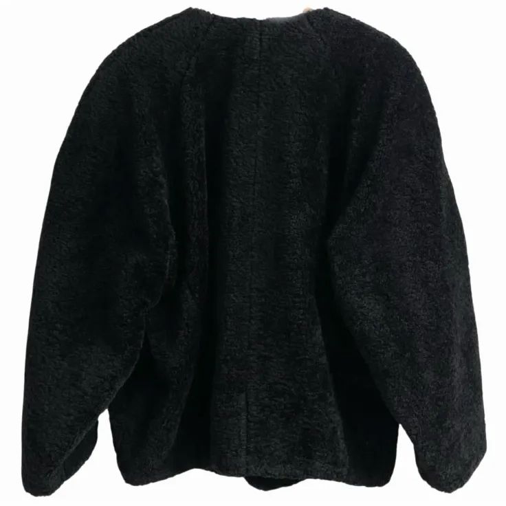 JURGEN LEHL ヨーガンレール ノーカラー パイル ボア ウール