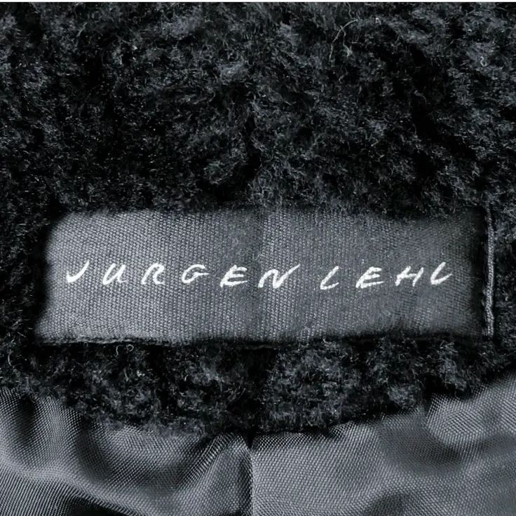 JURGEN LEHL ヨーガンレール ノーカラー パイル ボア ウール