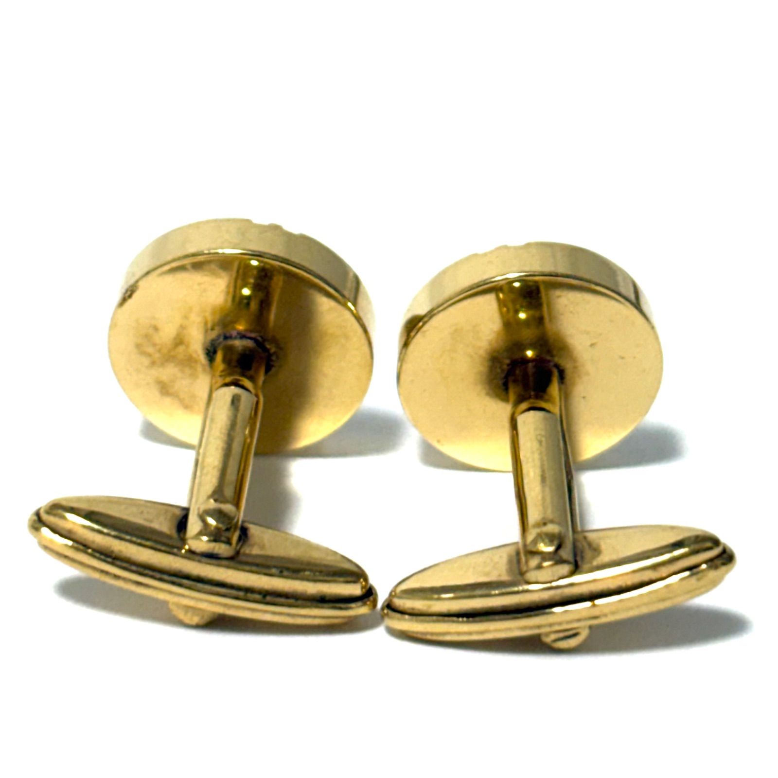 ダンヒル カフリンクス カフス シルバー×ゴールド ビジネス 美品