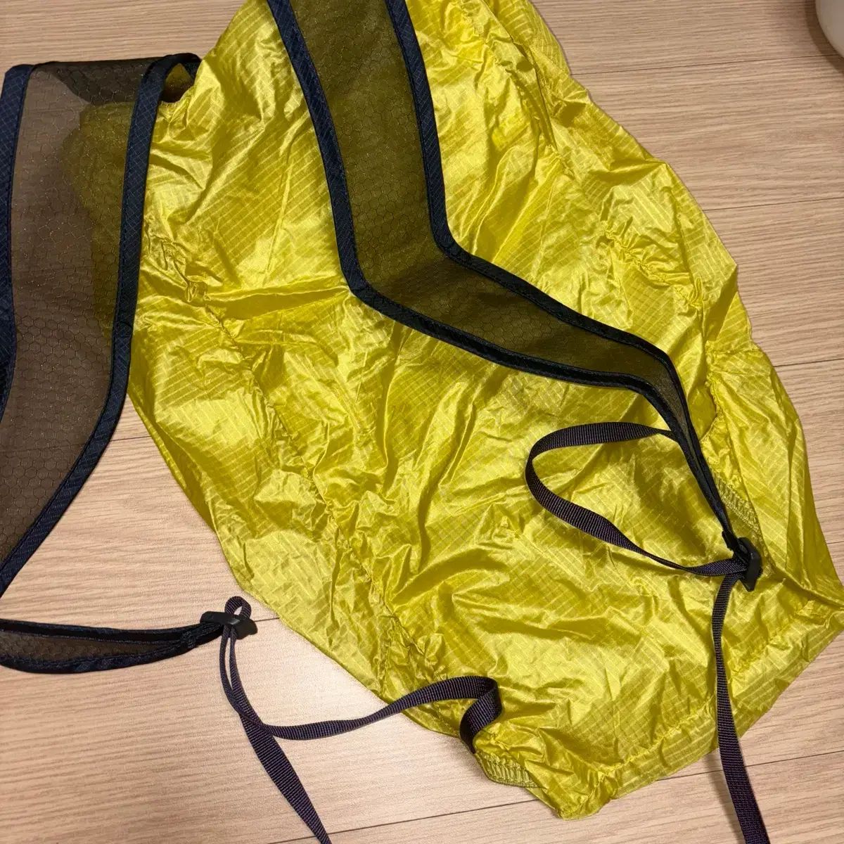  1回着用 mont-bell モンベル SARA サラ Versalite Pack 15 Yellow バックパック その他 アウトドアウェア小物