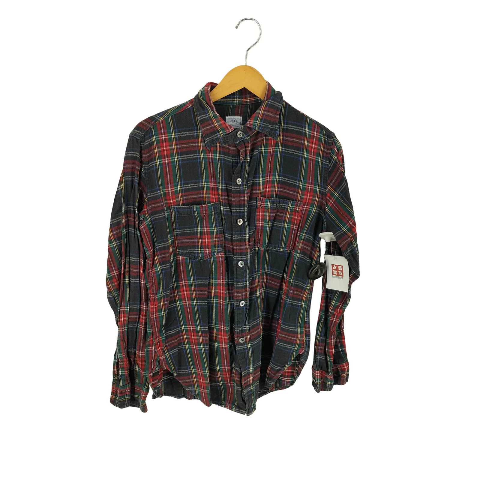 ポストオーバーオールズ POST OVERALLS USA製 チンスト付きチェック