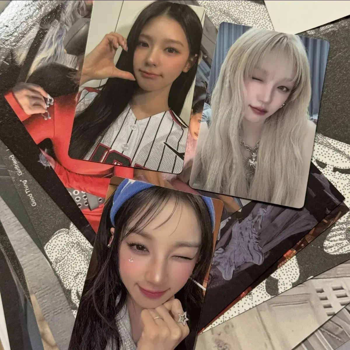 アイドル we are 굿띵 アルバム ミヨン(MIYEON) ウギ(YUQI) トレカ