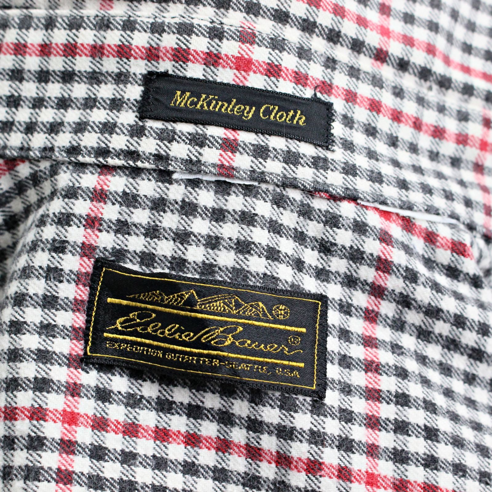 80s エディーバウアー ビンテージ フランネルシャツ XXLサイズ相当