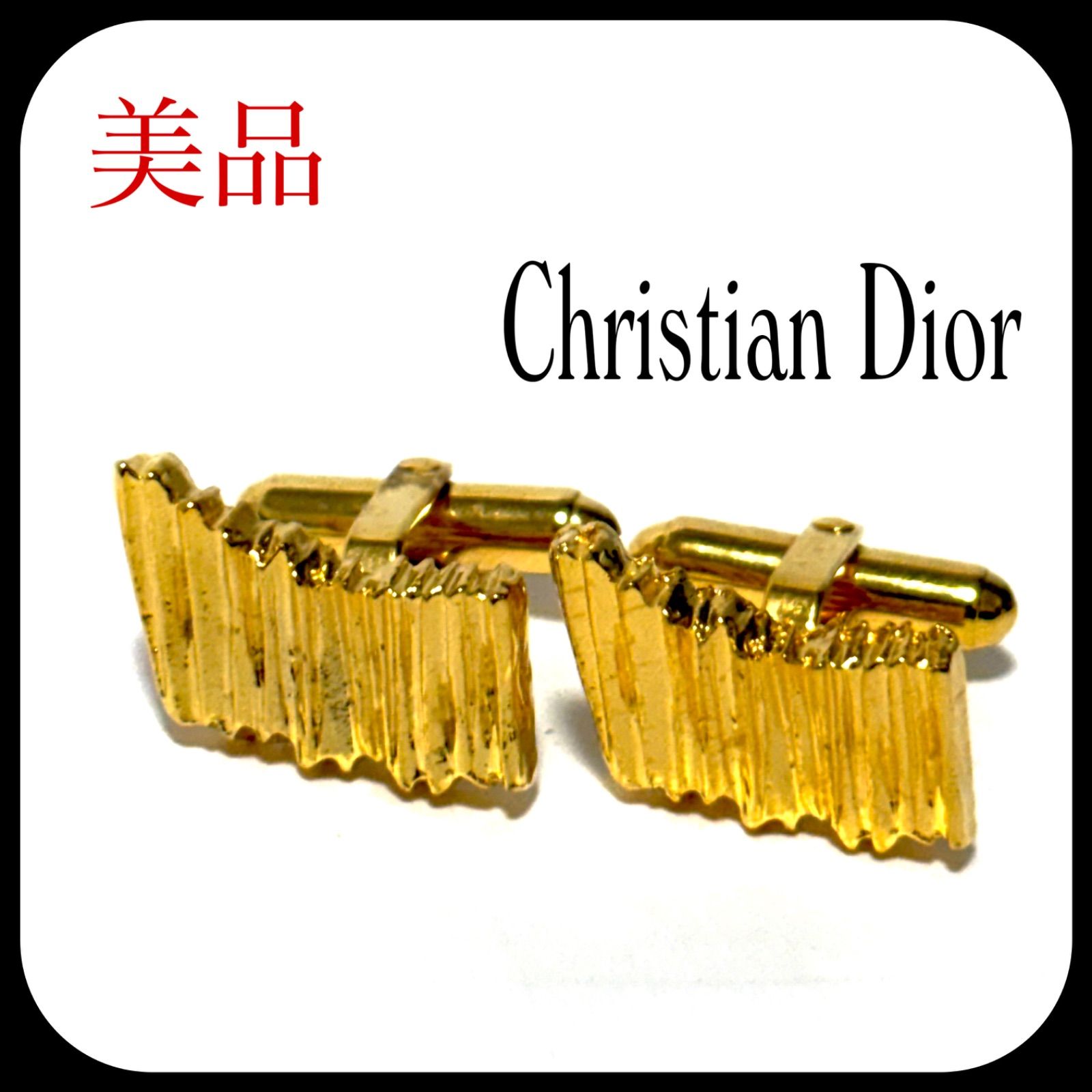 クリスチャンディオール ブランド カフリンクス カフス ゴールド