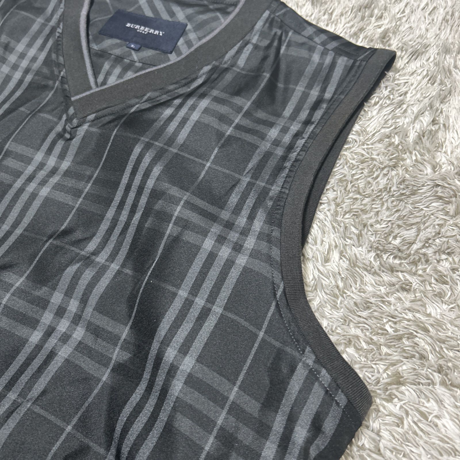 BURBERRY GOLF バーバリーゴルフ メンズ ゴルフウェア ベスト L ノバ