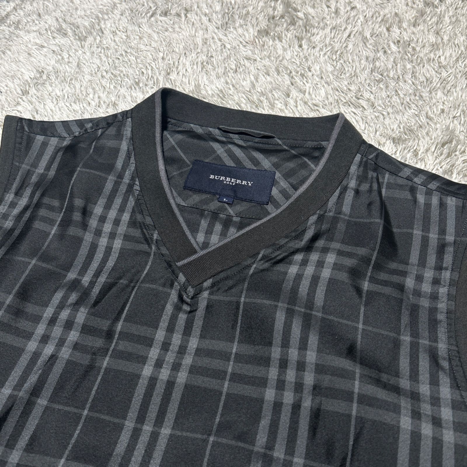 BURBERRY GOLF バーバリーゴルフ メンズ ゴルフウェア ベスト L ノバ