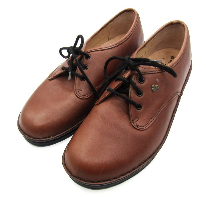 Finn Comfort ブラウン ドレスシューズ フィンコンフォート ドレスシューズ コンフォートシューズ ブランド 靴