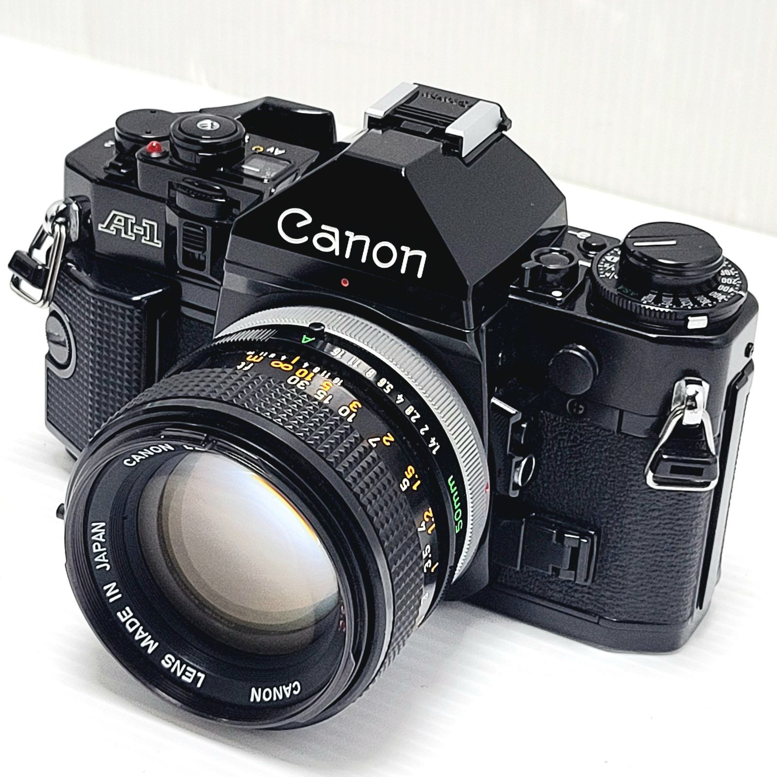 正常動作品】Canon フィルム一眼レフ A-1 & Canon FD 50mm F1.4 S.S.C