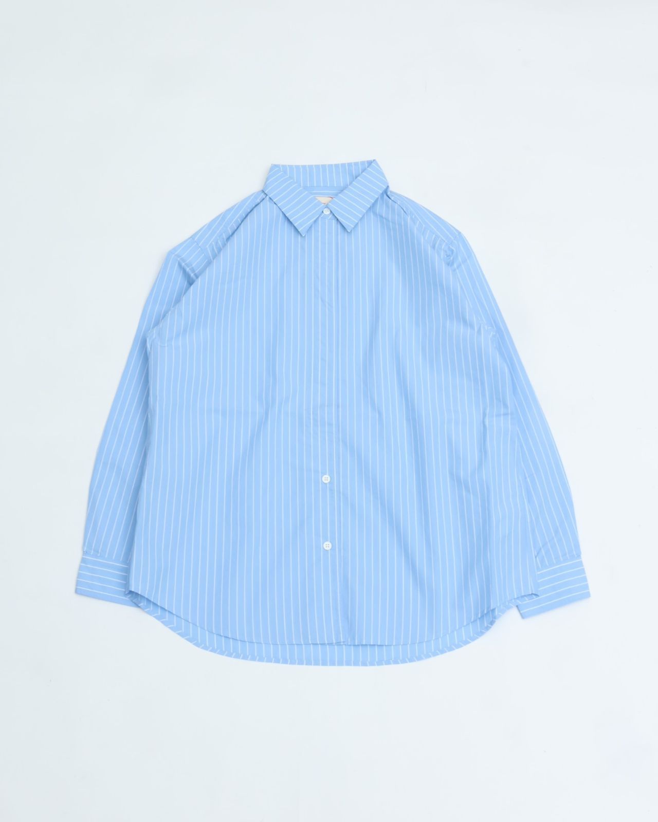 MEYAME メヤメ STRIPED SHIRT BLUE ストライプ シャツ ブルー - メルカリ