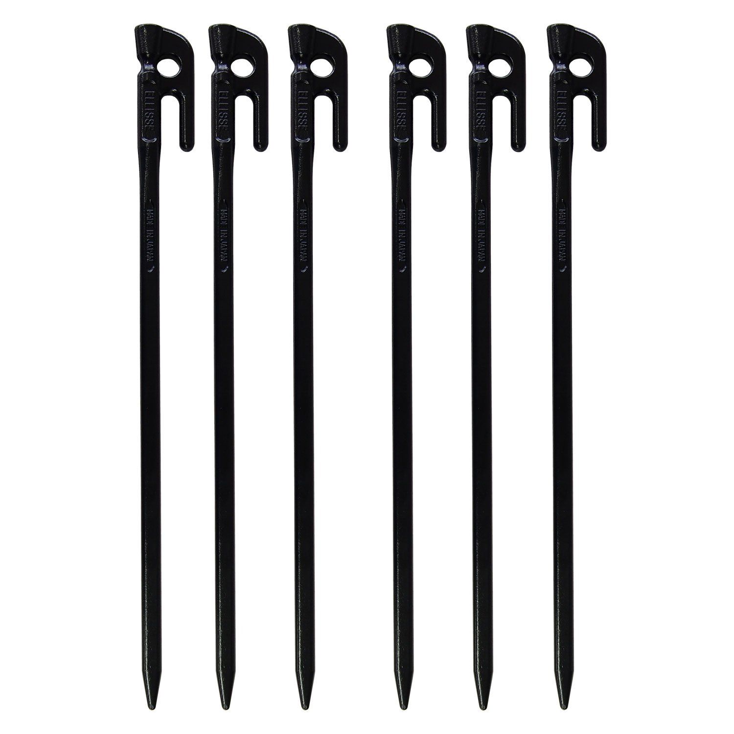 新品 エリッゼ(ELLISSE) 鍛造ペグ エリッゼステーク 38cm 6本セット