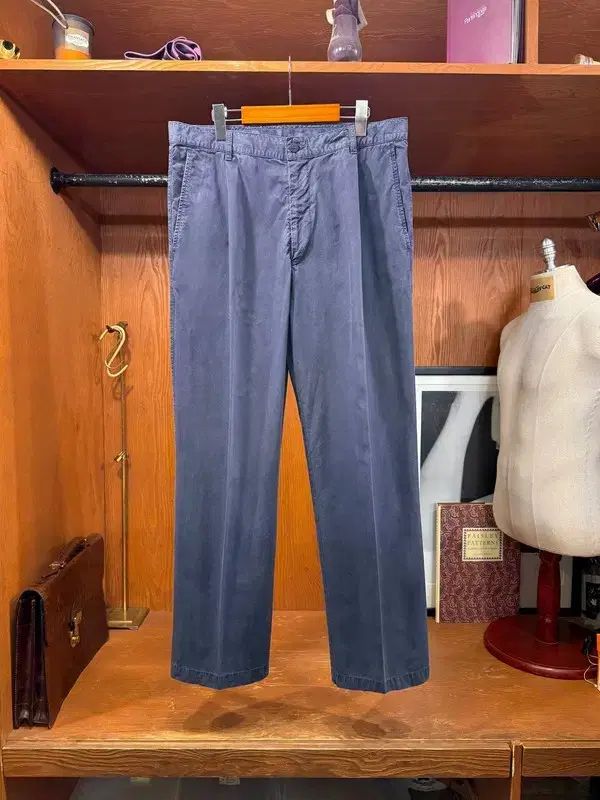 ゼニア コットン パンツ 33 34 Zegna Blue ⁄ Zegna（デニム⁄ジーンズ 