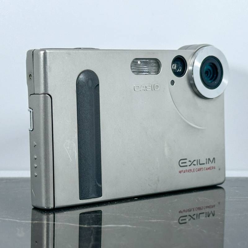 CASIO EXILIM EX-S1 シルバー コンパクトデジタルカメラ 124万画素 CCD