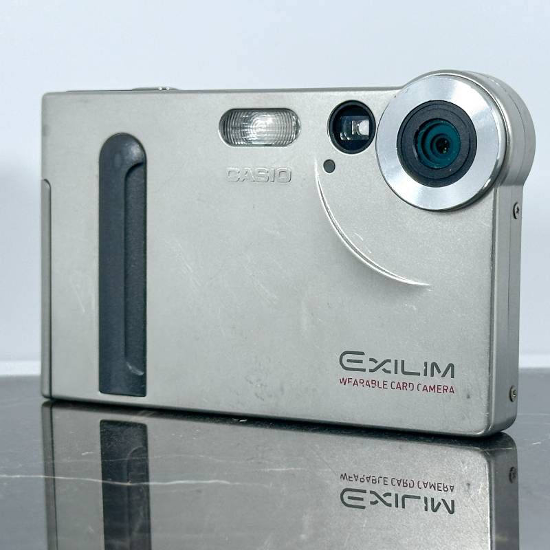 CASIO EXILIM EX-S1 シルバー コンパクトデジタルカメラ 124万画素 CCD