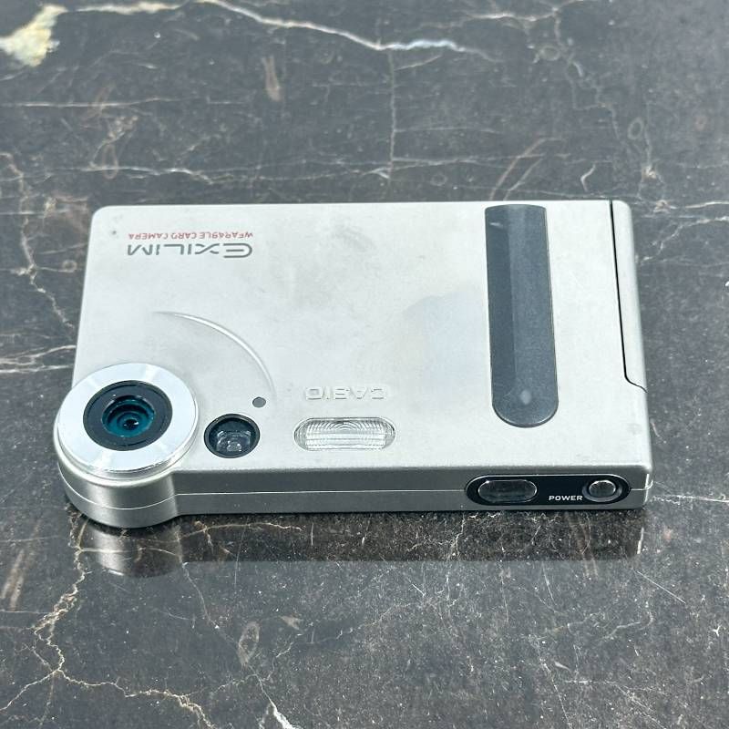 CASIO EXILIM EX-S1 シルバー コンパクトデジタルカメラ 124万画素 CCD