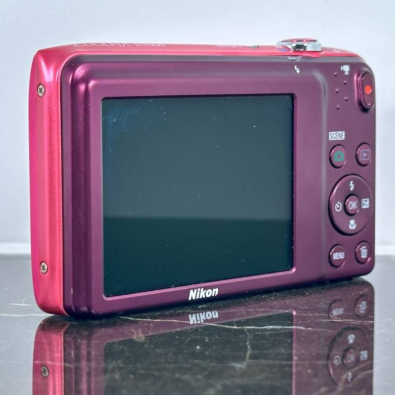 美品】Nikon COOLPIX S3500 ピンク 2010万画素 26mm広角 光学7倍ズーム