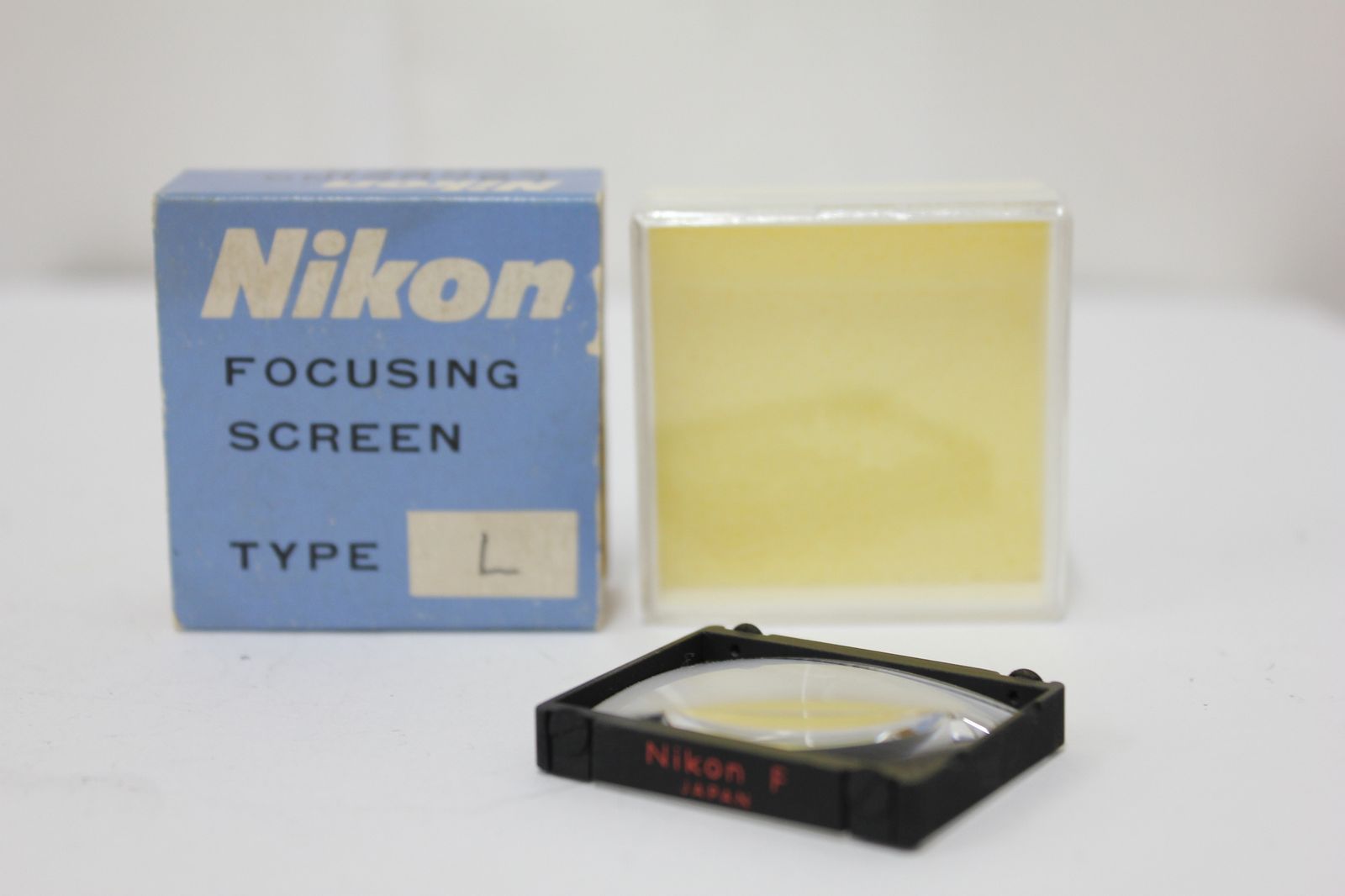 未使用】 ニコン Nikon フォーカシングスクリーン F,F2用 Type L e6084