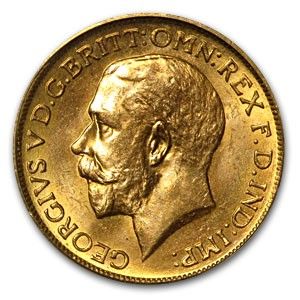 1918-S アトラリア ゴールド ソブリン ジョージ5世 MS-64 PCGS - メルカリ