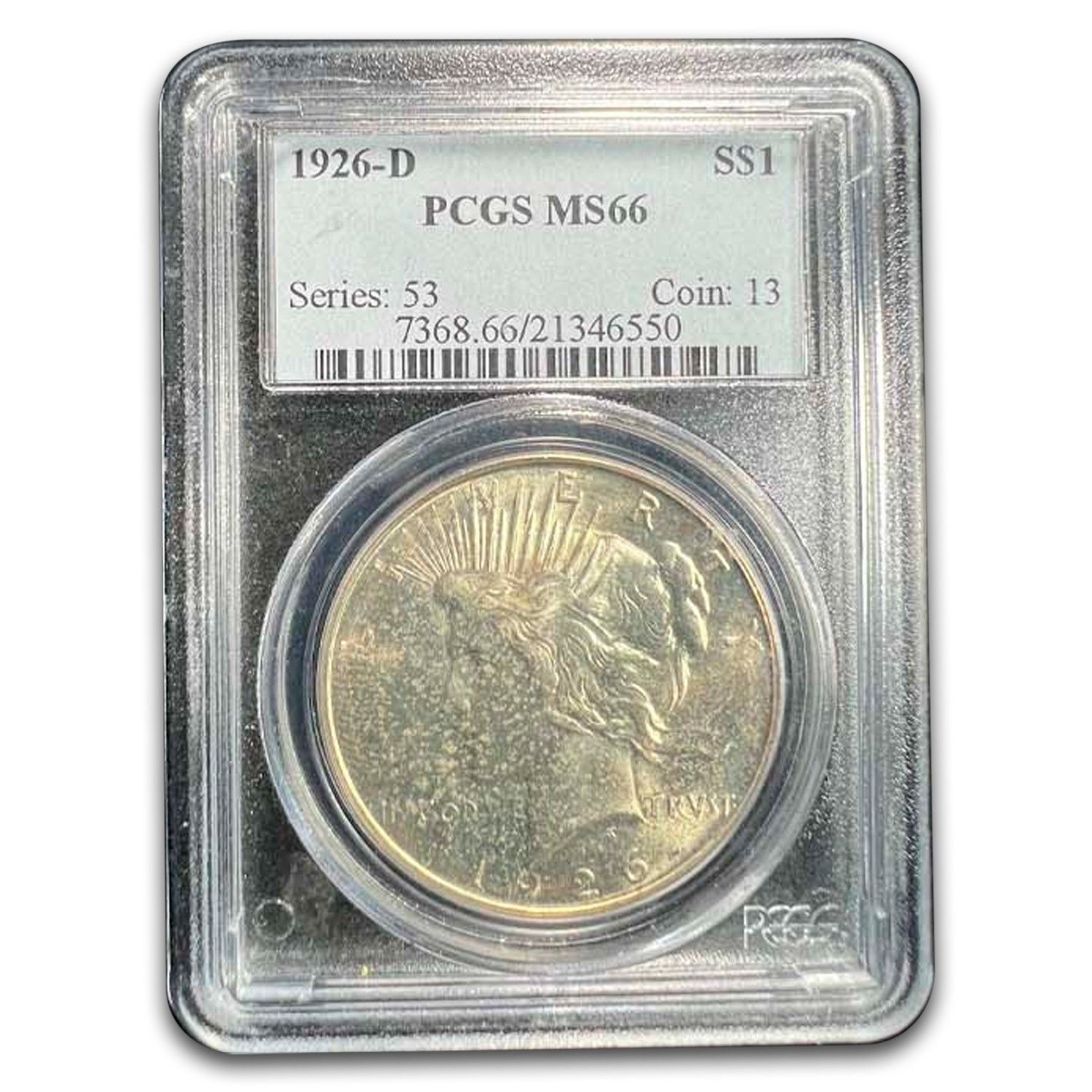 1926-D ピースダラー MS-66 PCGS - メルカリ