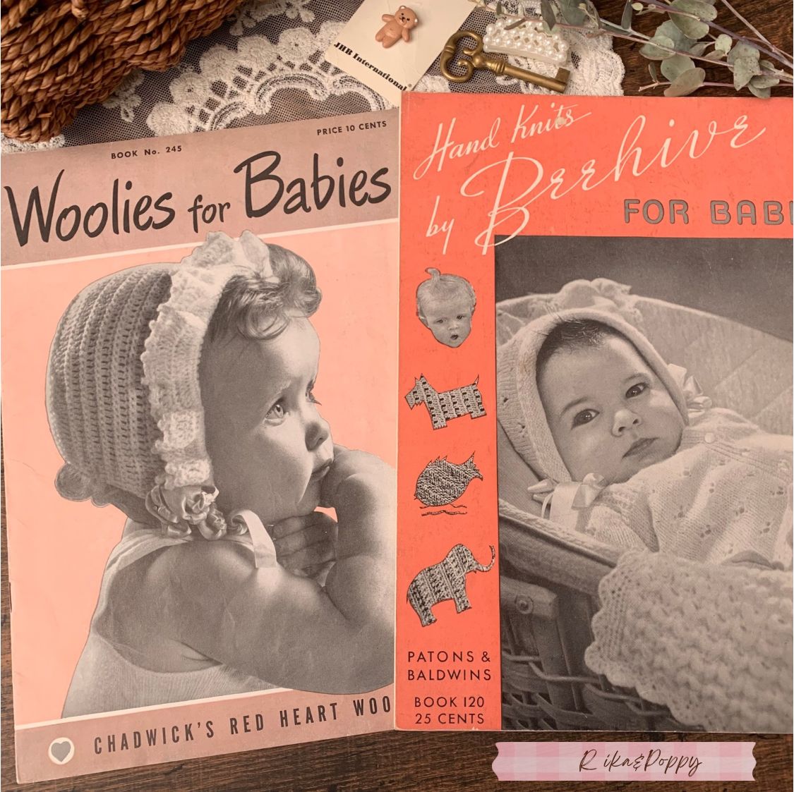 世界で一つのジャンクジャーナルに1940年代スクラップブック 紙モノ