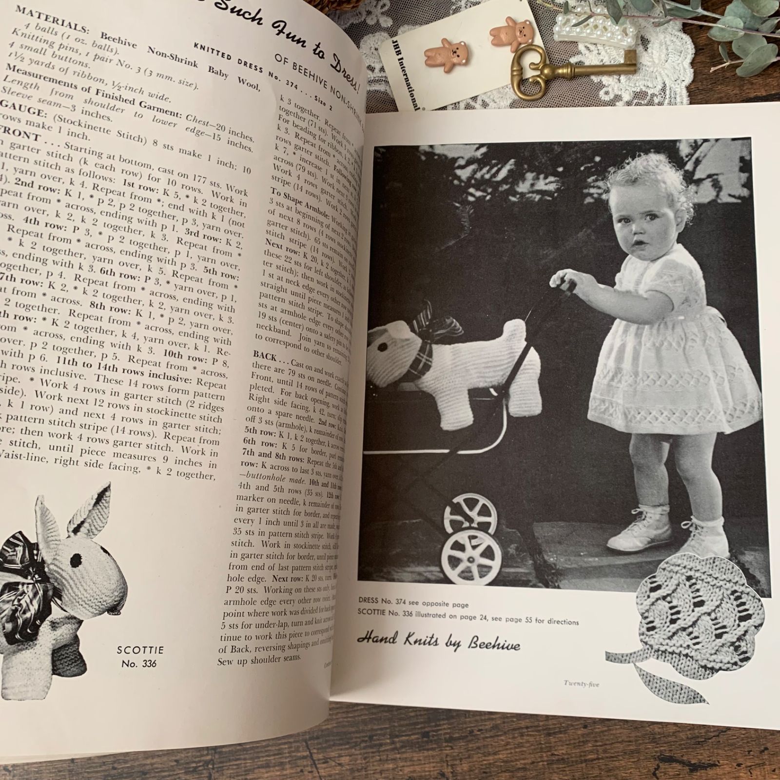 ヴィンテージ ベビー 手芸雑誌 クラフト 洋書 2冊 1940年 ジャンク