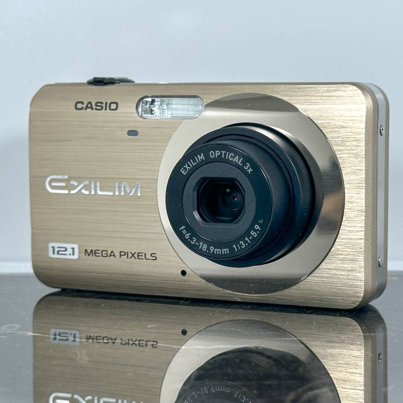美品】CASIO EXILIM EX-Z90 ゴールド コンパクトデジタルカメラ 1210万
