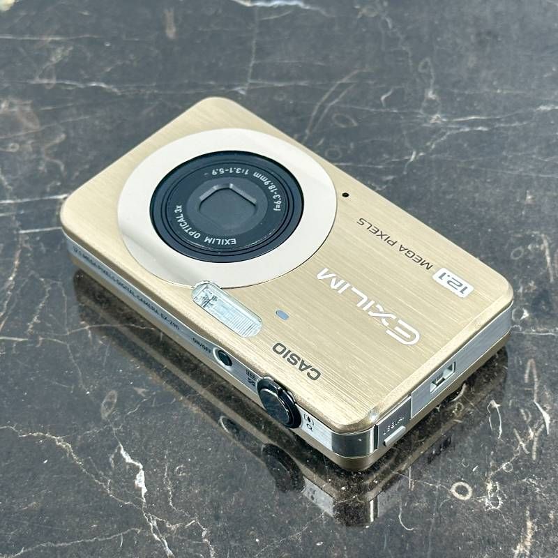 美品】CASIO EXILIM EX-Z90 ゴールド コンパクトデジタルカメラ 1210万