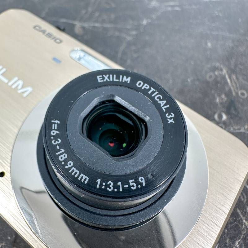美品】CASIO EXILIM EX-Z90 ゴールド コンパクトデジタルカメラ 1210万