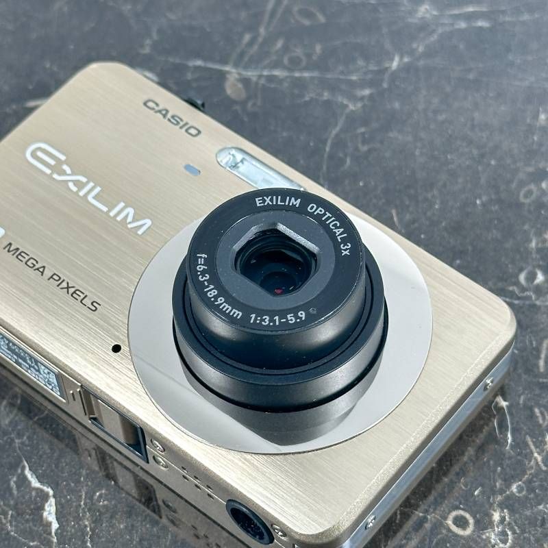 美品】CASIO EXILIM EX-Z90 ゴールド コンパクトデジタルカメラ 1210万