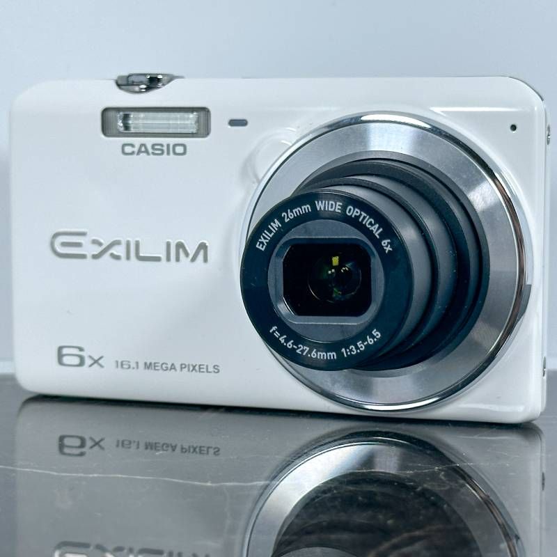 CASIO EXILIM EX-ZS26 ホワイト コンパクトデジタルカメラ 1610万画素