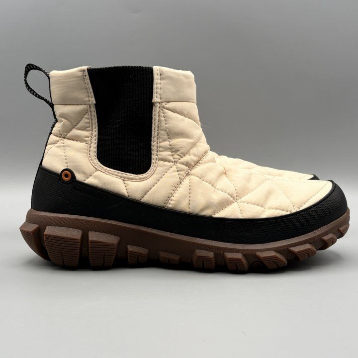 BOGS スノーブーツ ベージュ JP24cm セダーチェルシー レディース/女性