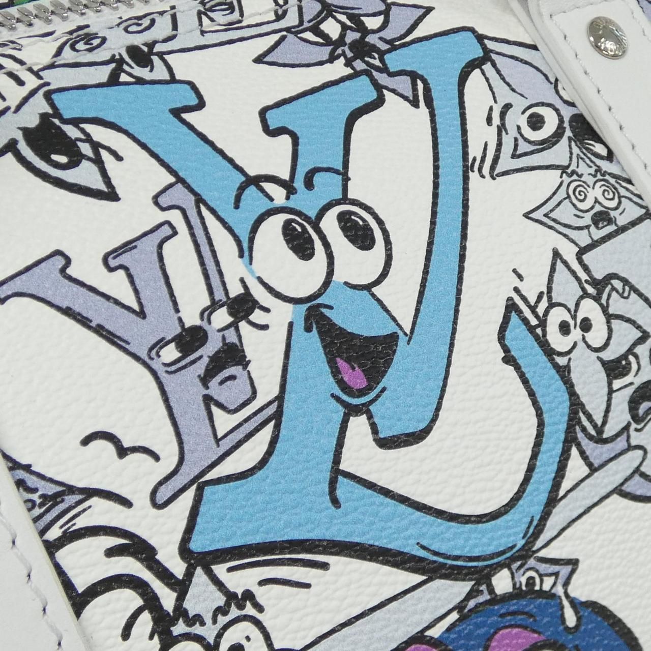 ルイヴィトン モノグラム コミック キーポル バンドリエール 2023SS