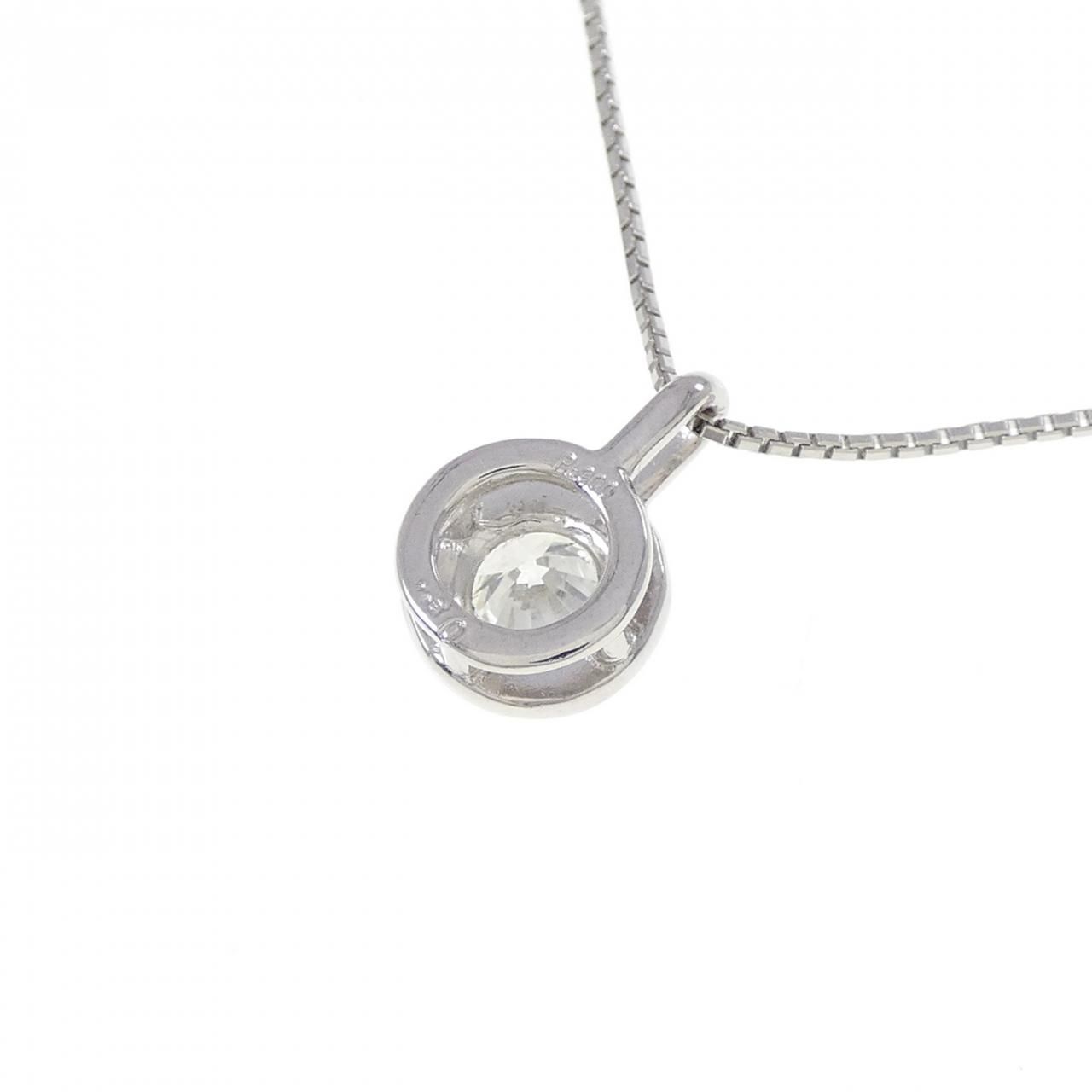 PT900/PT850 ダイヤモンド ネックレス 0.30CT - メルカリ