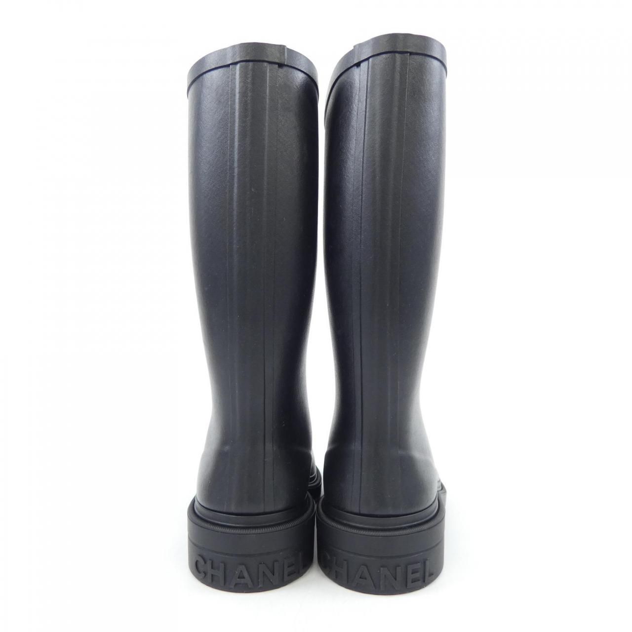 シャネル CHANEL ハイブーツ G39620X56326 ロングブーツ - メルカリ
